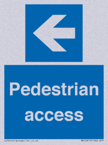 Pedestrian access